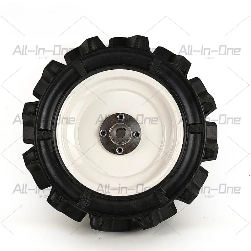 14inch Solid Tire Tubeless 14x5.00-9 Agricultural Tire Steel Hub 17mm Hole for Electric Lawn Mower
