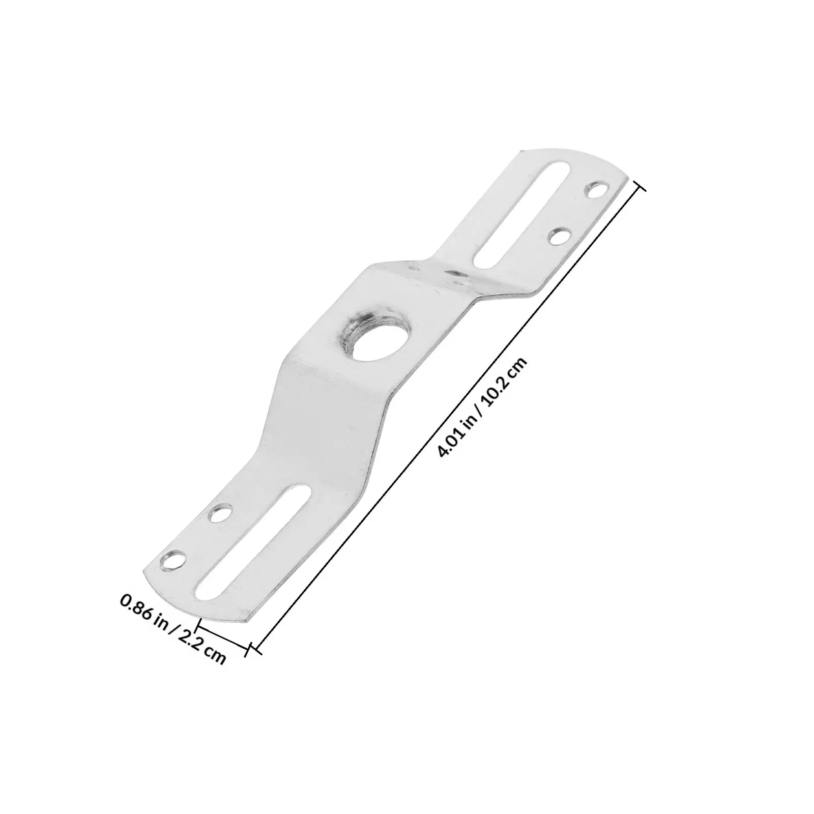 10Pcs Wall Mount Bracket For Light Fixture Replacement Builder Crossbar Kit Heavy Duty Galvanized Iron V-shaped