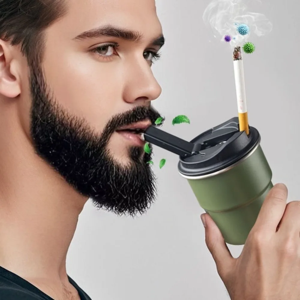 Coffee Cup Styles Metal Hookah Shisha Set with Chicha Bowl Water Pipe Narguile Complete for Cigarettes &tobacco Mini Hookah Cup image 6