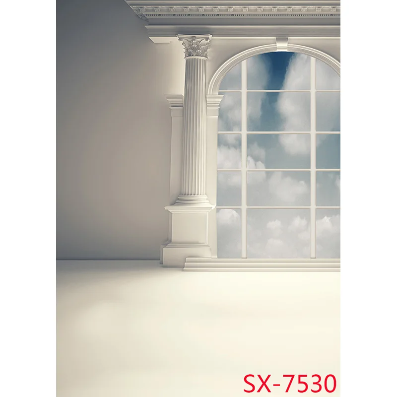 Vinyl Chụp Ảnh Phông Nền Chống Đỡ Hoa Sàn Gỗ Lâu Đài Cưới Chủ Đề Chụp Ảnh Phòng Thu Nền 2157 YXFL-67