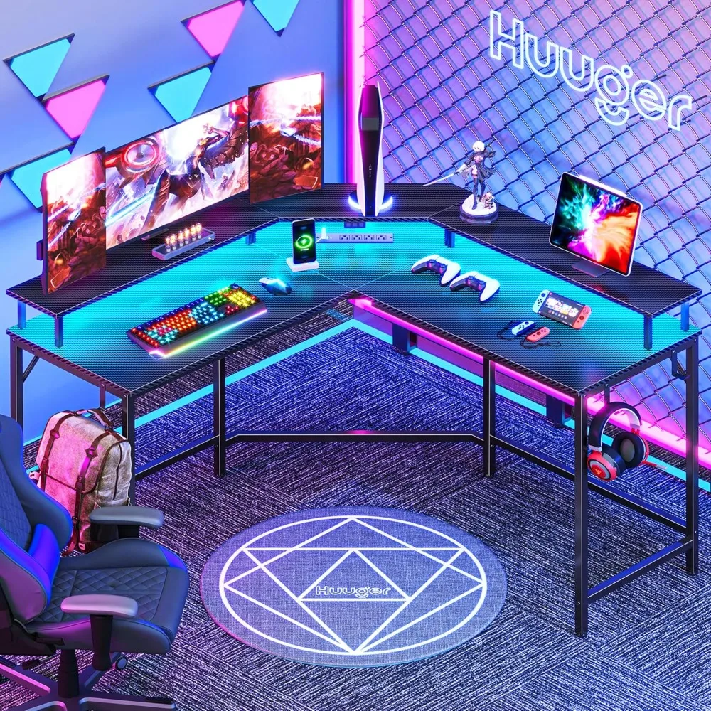 L-Shaped Gaming Des… - image