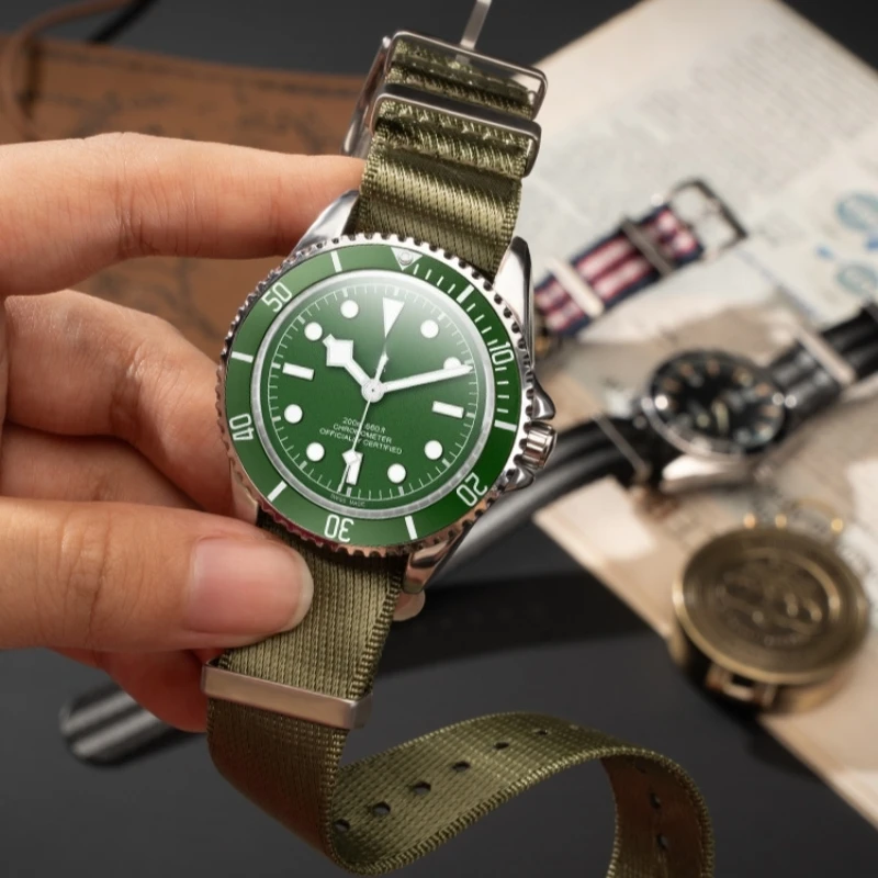 Universal Nylon Watch Strap 20mm 22mm Army Sports Watch Band For OMEGA SEAMASTER007  Wristband For Rolex Tudor Hamilton SEIKO 5 image 3