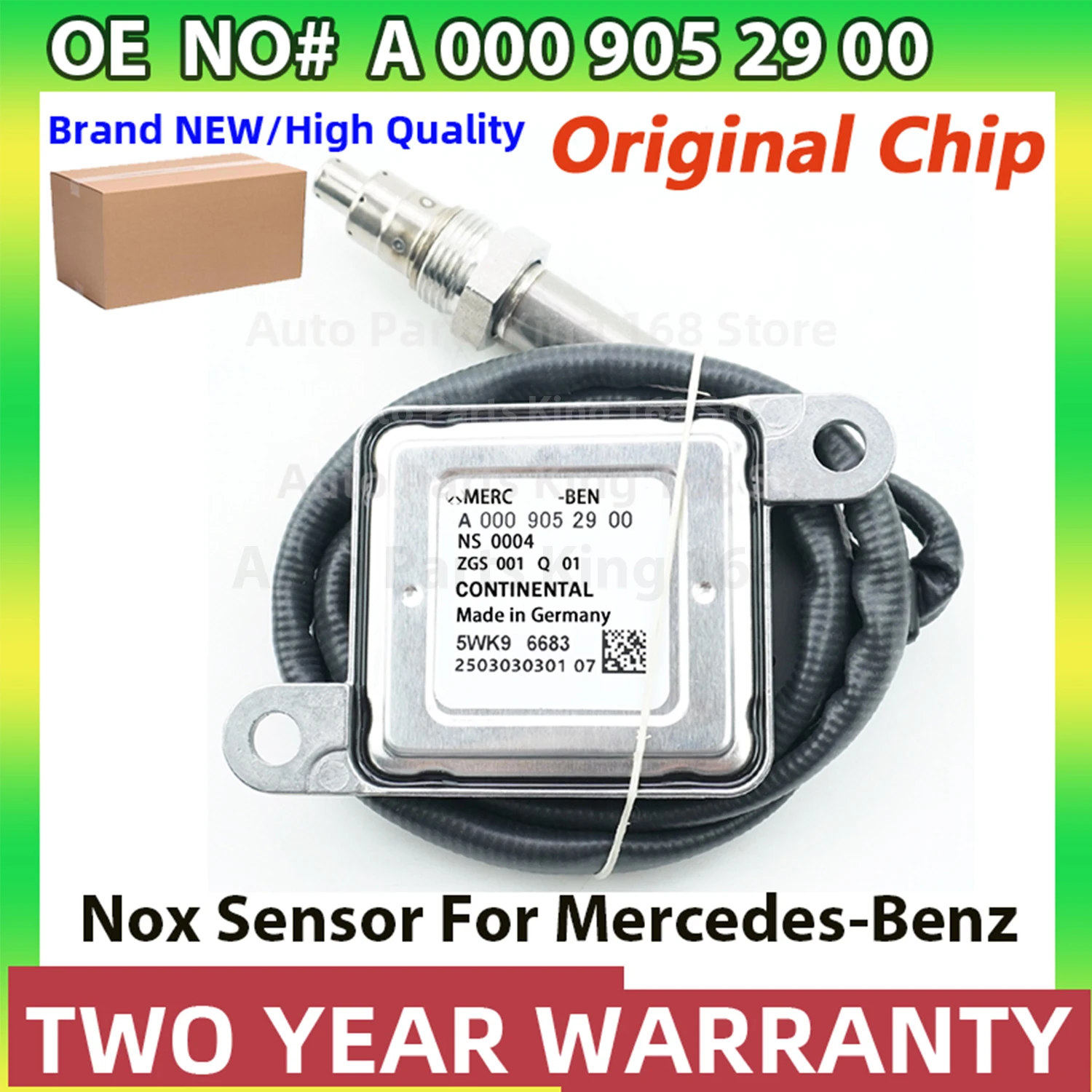 5WK96683 A0009052900 الأصلي الجديد مستشعر أكاسيد النيتروجين لمرسيدس بنز W221 ML320 ML350 S350 GL350 #1