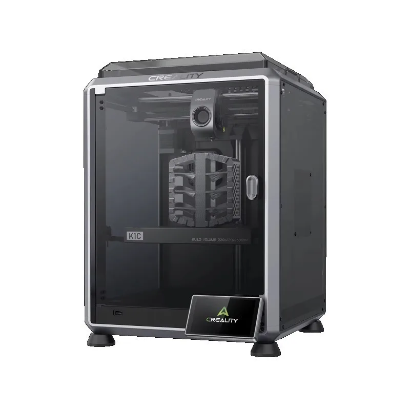 K1C 3D Printer | High Speed 600mm/s FDM 3D Printer with AI Camera Auto Leveling, 220x220x250mm