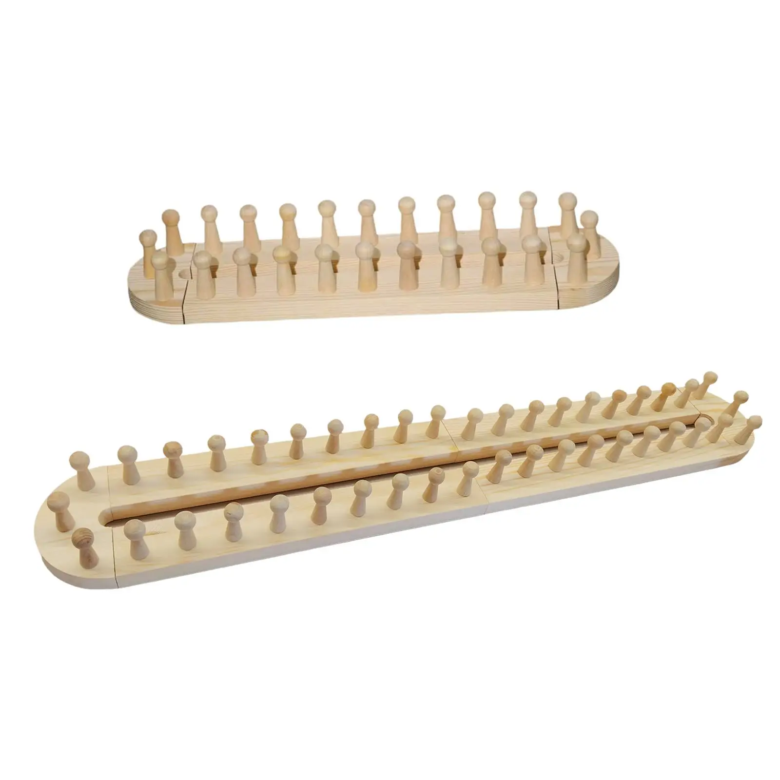 

Деревянный ткацкий станок для начинающих для вязания объемных пледов из толстой пряжи, прочный, для рукоделия из пряжи