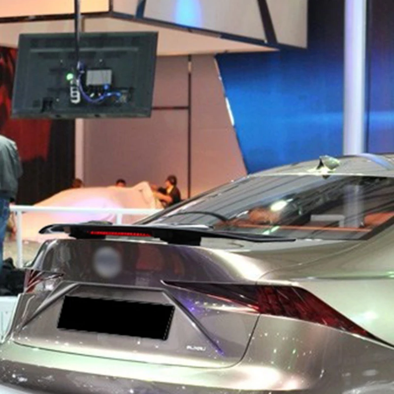 

Автомобильный универсальный электрический задний спойлер, крыло, багажник, хвост, модификация пульта дистанционного управления, аксессуар для Lexus LF-CC 2012