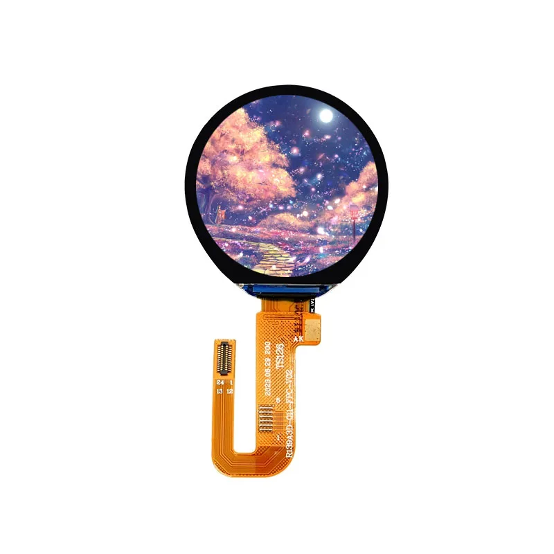 

1.39-inch Round TFT Display Module with Rotary Knob 360x360 Resolution QSPI Interface, GC9B71 Driver, Full View Round LCD Module