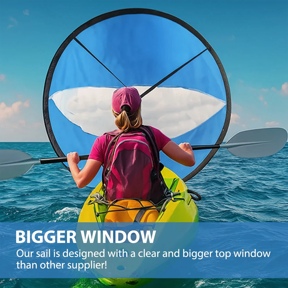 UICE SUP Board Wind Sail 42Inch SUP Accessories 5 Colors Kayak Rowing Paddles Surfboard Padel Surf Water Sports Boat Accessories