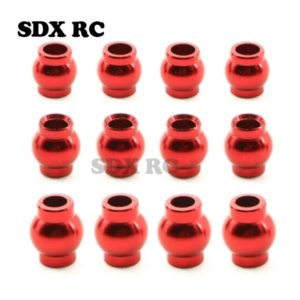 

Complete 16pcs Aluminum Alloy Pivot Ball Head Set for Arrma 1/18 Granite Grom RC Car Upgrade Parts Accessories