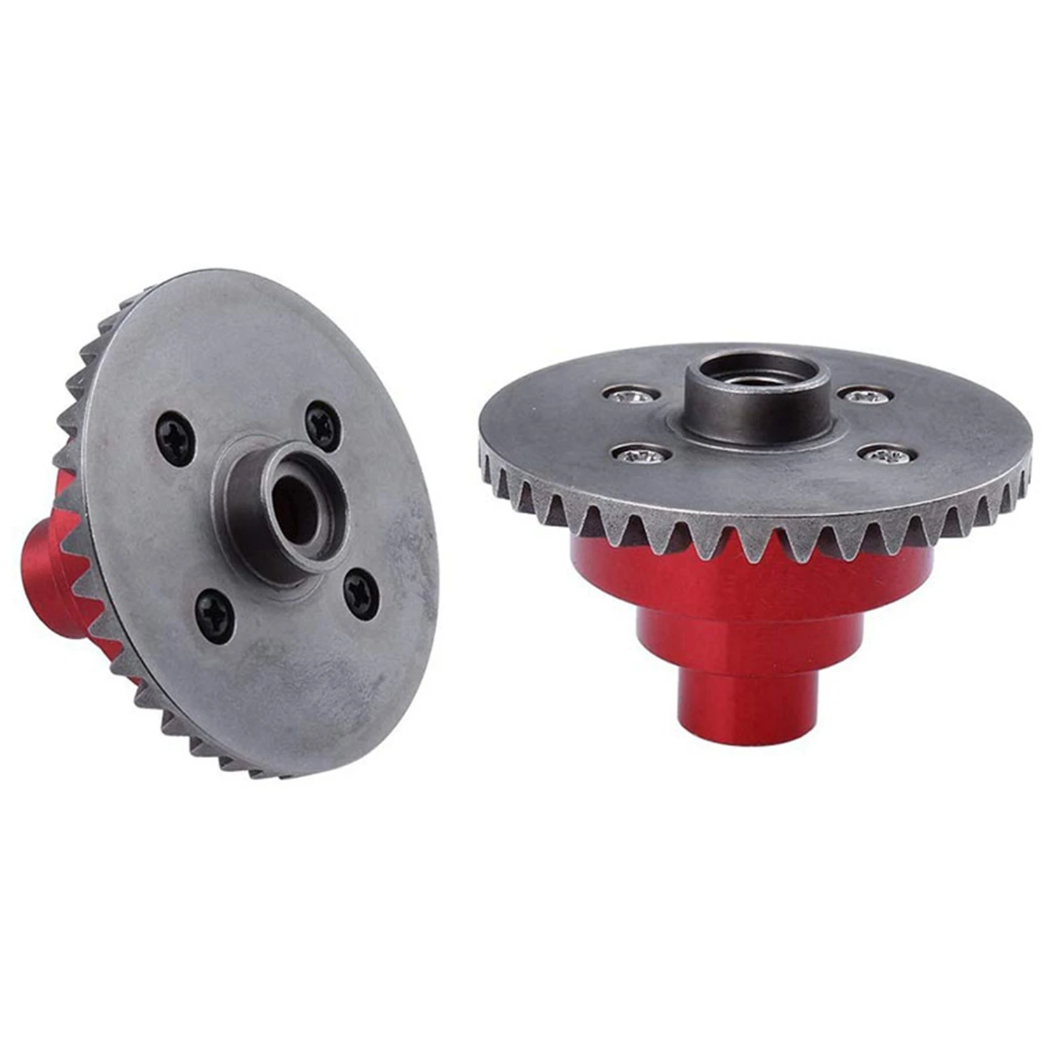 Kotak Penghubung AS96-RC dengan Gigi Utama 38T 18009 Ditingkatkan dengan 1 Buah Model Roda Gigi Berpenggerak Mobil R86028 87T Roda Gigi Plastik