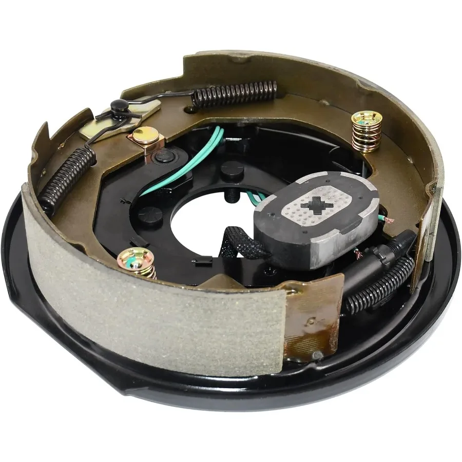 10 x 2,25 elektrische Anhängerbremsbaugruppe für 3500 lbs Achsanhänger mit elektrischem und hydraulischem Bremssystem, kompatibel mit T