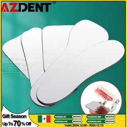 1 pz Azdent dentale specchio ortodontico fotografia specchi a doppia faccia materiale in vetro riflettore fotografico intraorale strumenti per odontoiatria