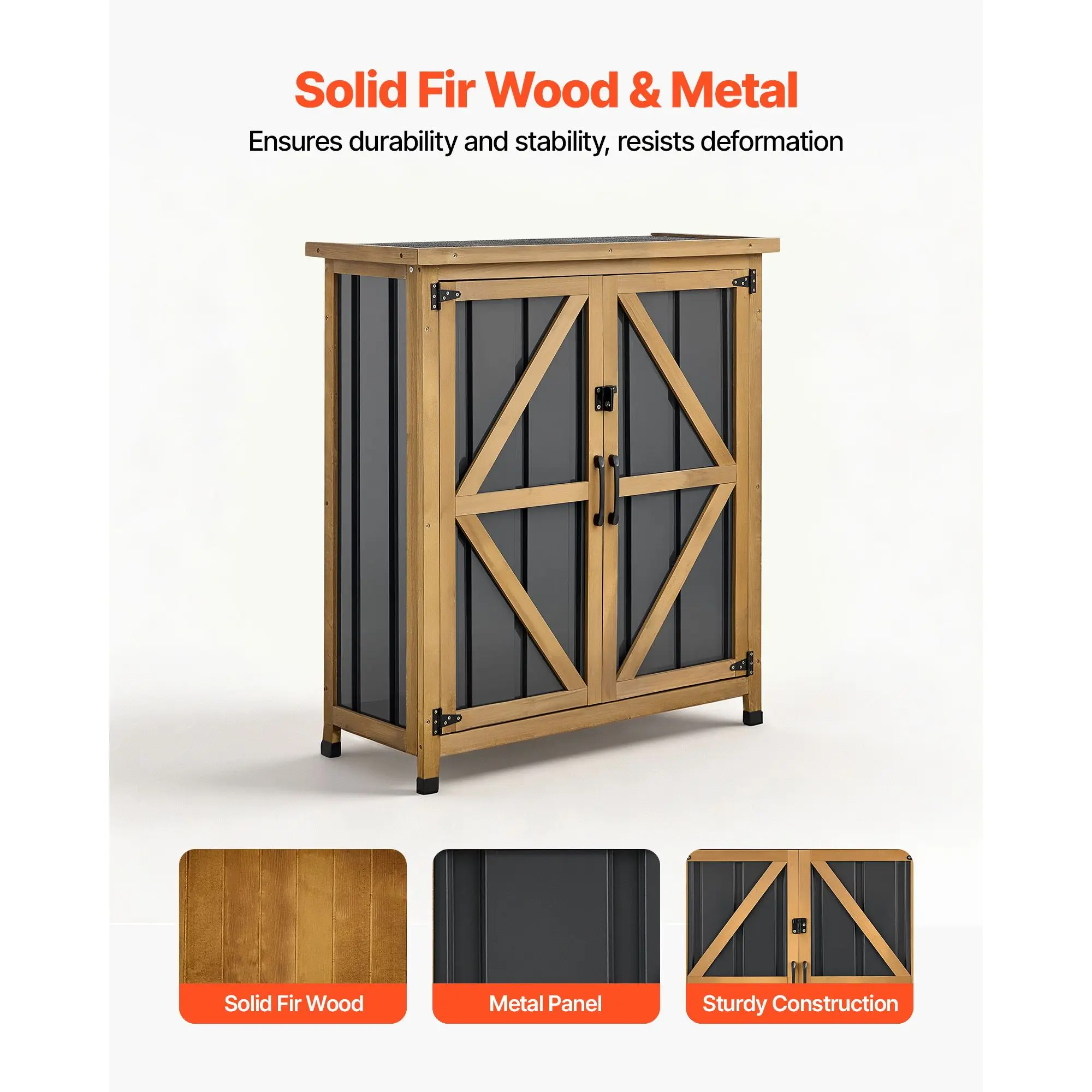 Outdoor Storage Shed, 33.86