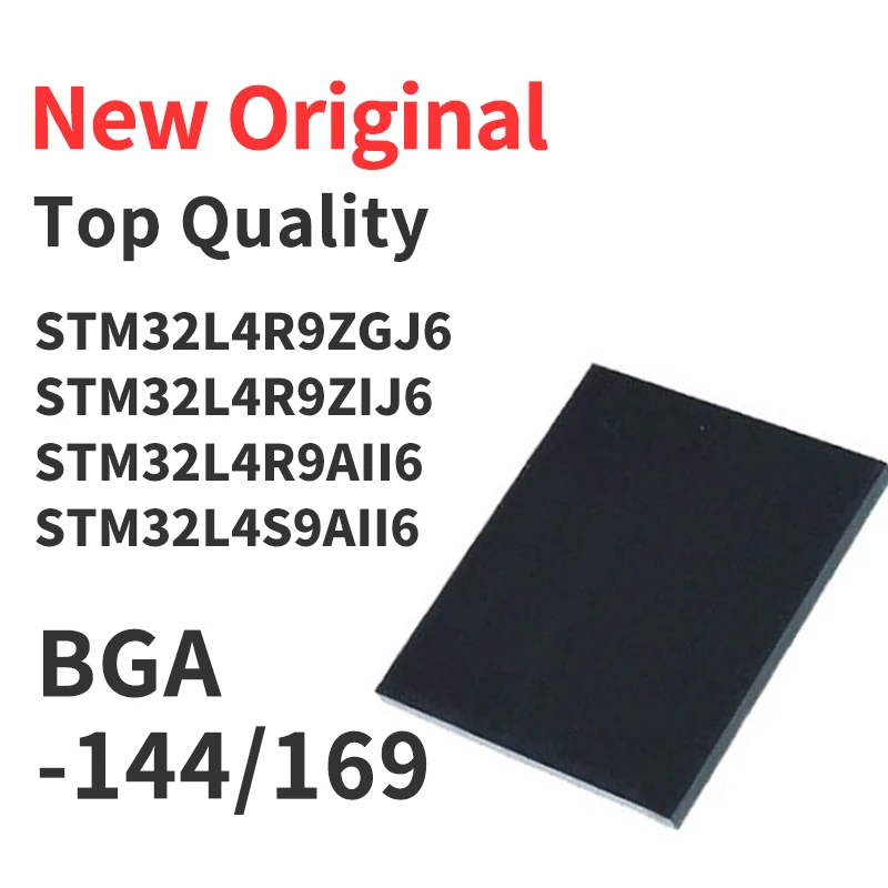 1 Piece STM32L4R9ZGJ6 STM32L4R9ZIJ6 STM32L4R9AII6 STM32L4S9AII6 BGA144 BGA169 Chip IC New Original