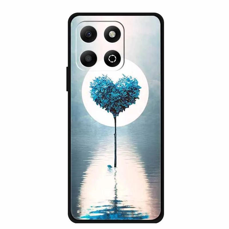 Voor Honor X6b 4G Zachte Zwarte Siliconen Bumper Tpu Telefoonhoesjes Voor Honor X6b 4G Tpu Cover Capa Voor Eer X6b 4G Tpu Schokbestendig