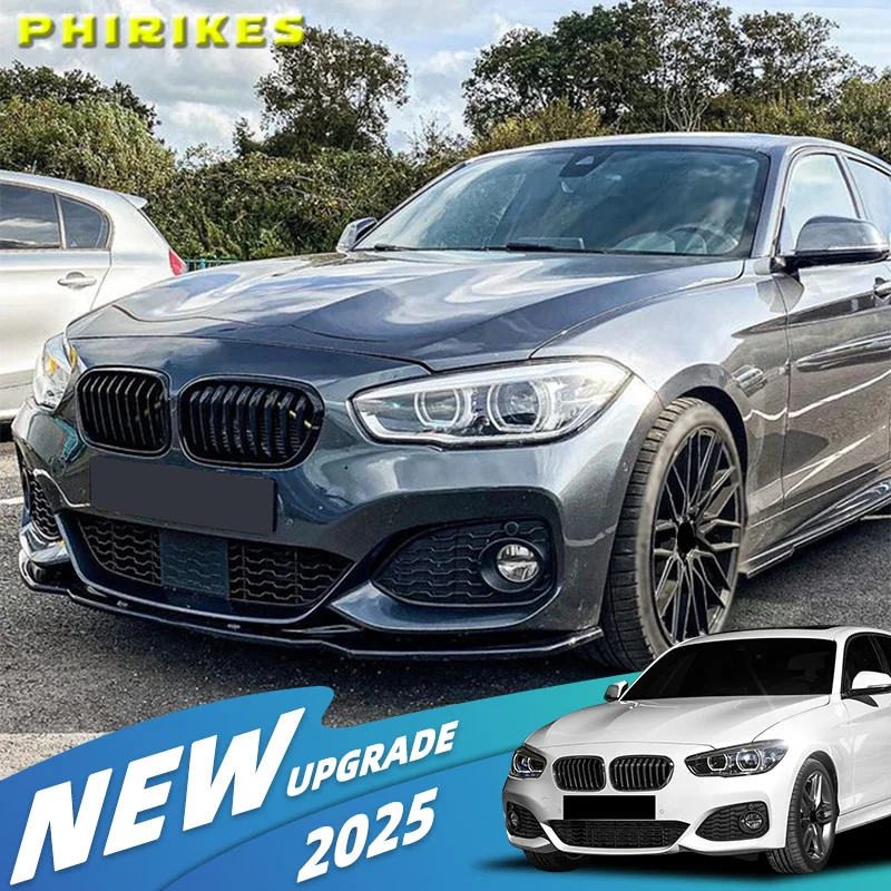 

For BMW F20 F21 M-Sport Maxton Style Front Bumper Lip Spoiler Splitter Diffuser 118i 120d 120i M135i M140i 2015-2019 LCI Bodykit