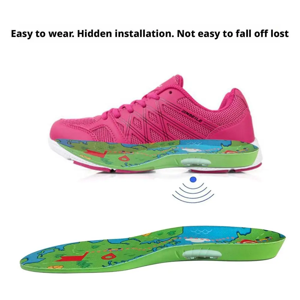 

Стельки-локаторы для Airtag, моющиеся, мягкие и удобные, для детей и пожилых людей, стельки с защитой от потери, скрытые для корпуса Airtag