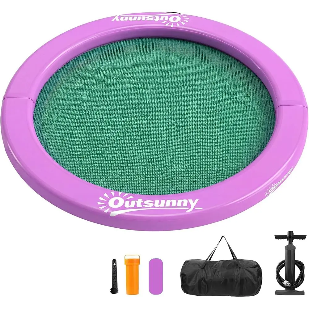 

Heavy-Duty Round Floating Hammock Dock for Adults, Suitable for Lakes, Pools, and Oceans