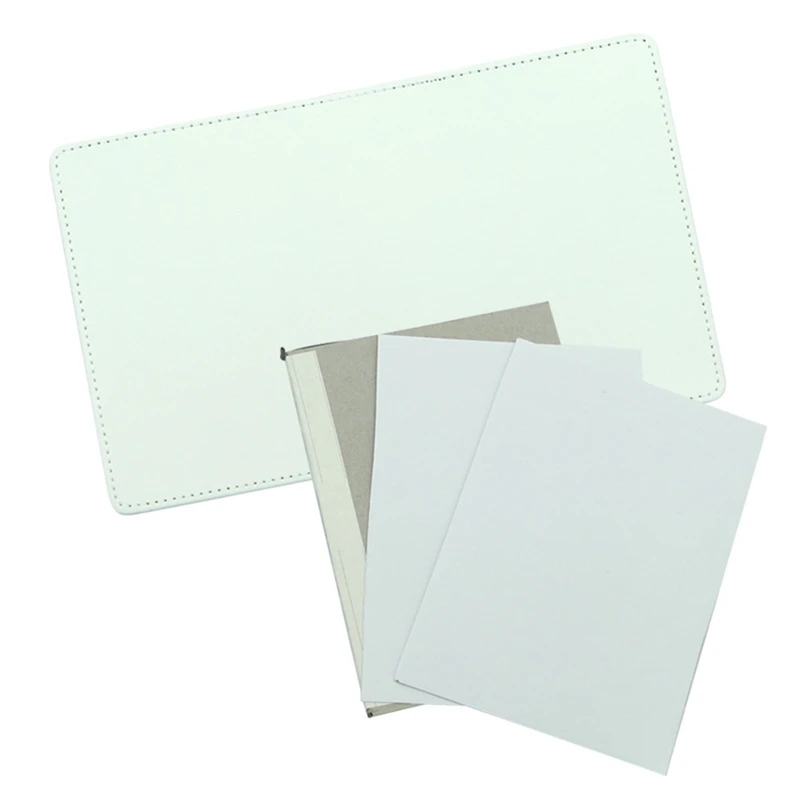 4Pcs Sublimation Journal Blank Note Books Sublimation Note Books for School Office (23X14.5cm, A6)-A69M