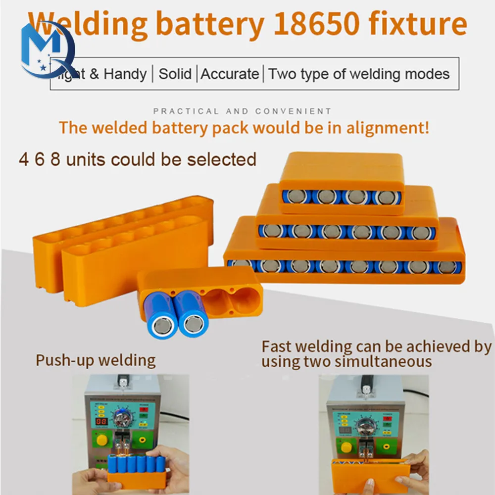 18650 Battery Fixture Fixed For Spot Welding Lithium Battery Pack Weld Fixture ，Spot welder welding Batteries Fixed Holder