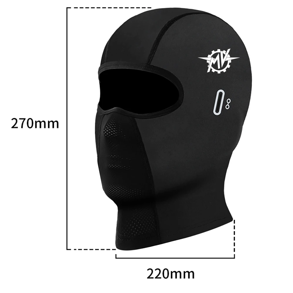 For MV Agusta F3 F4 RR F4 RC 675 800 Brutale 800 1000 Cycling Cap Summer Cooling Motorcycle Balaclava Hats Sun UV Protection