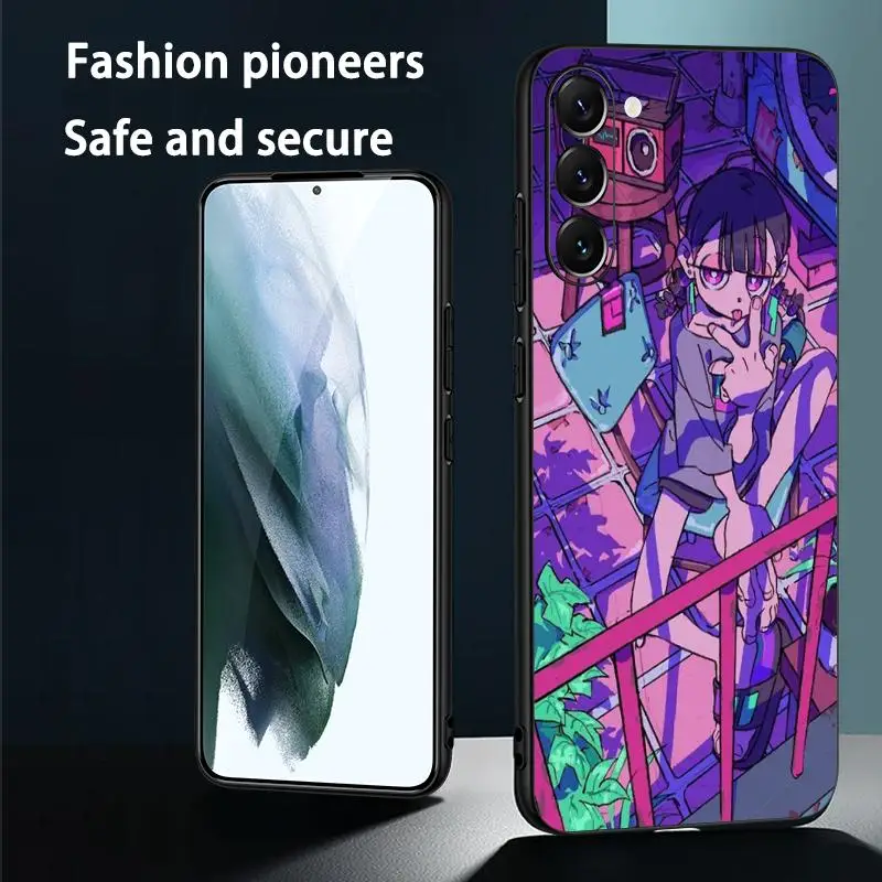 Zutomayo japan singer poster pattern Phone Case For Samsung Galaxy S26 S25 S24 S23 S22 S21 Plus Ultra Note20 Soft Black