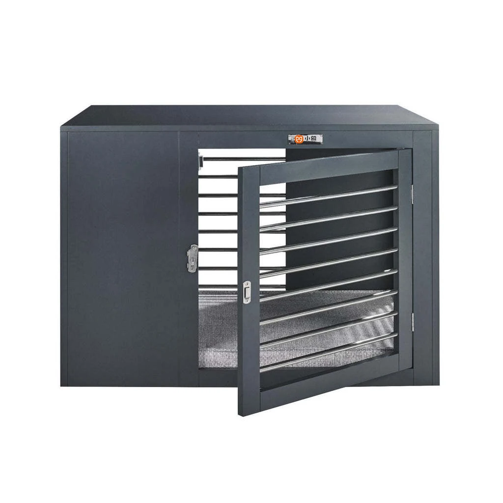 

Professional Dog House Outdoor Indoor Luxury Solid Wood Pet Wood Grain Cage Household Large Size