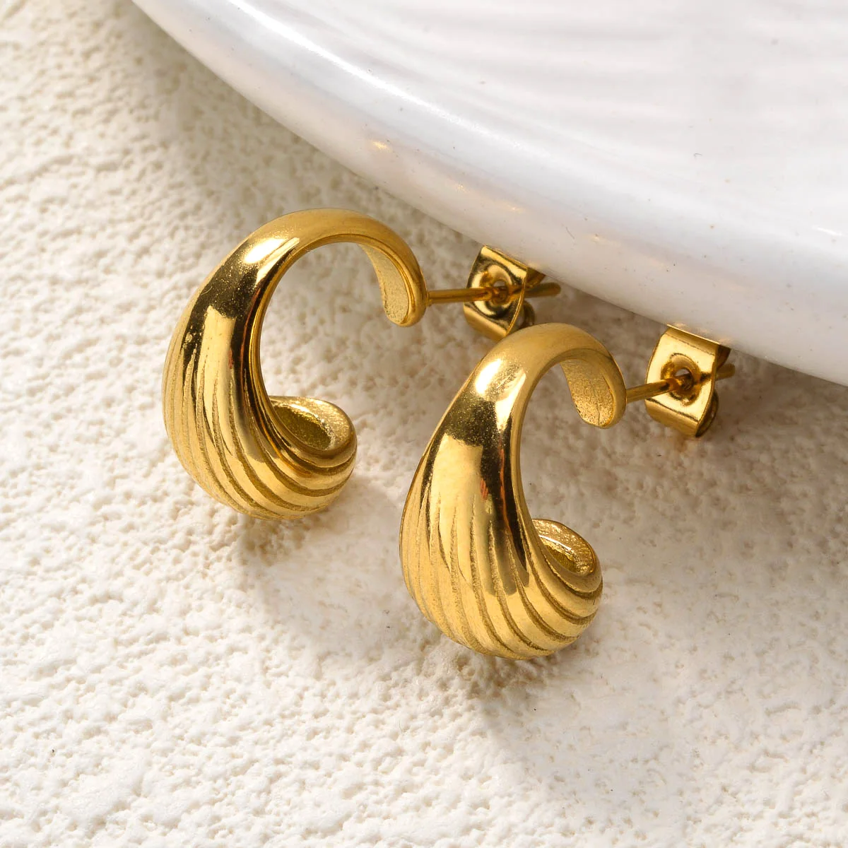 ZEADear Stainless Steel Earrings Good Quality Jewelry Gold Color Earring Women Birthday Gift Engagement Anniversary