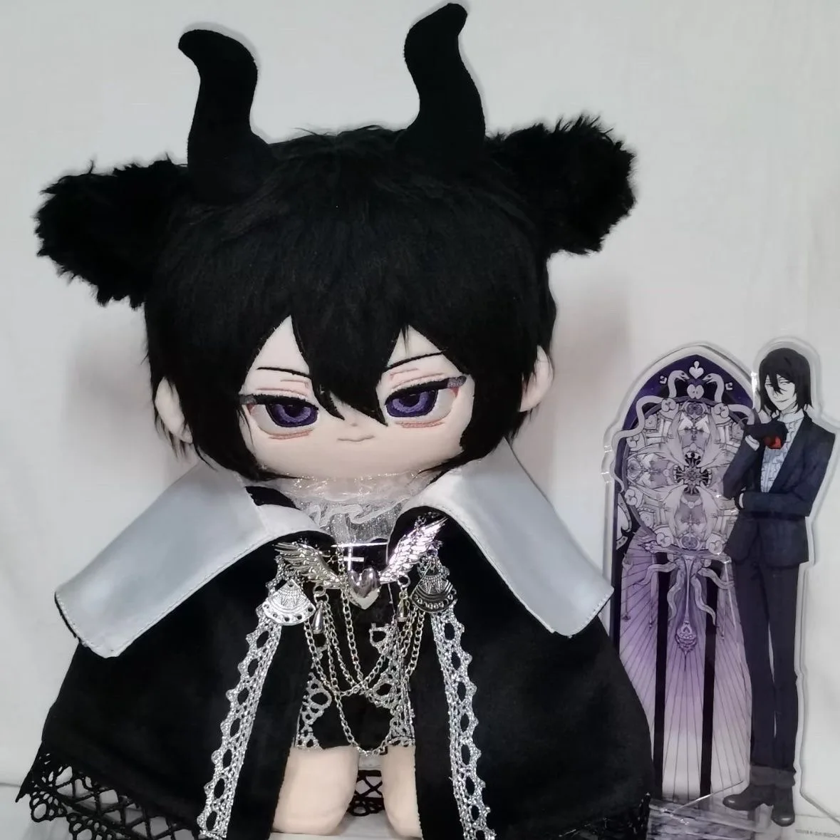 Anime Monster Fyodor Dostoevsky Handsome Boy Plush Doll Stuffed Cotton Body 20CM Figures Dress Up Plushie Toys Pillow Xmas Gift