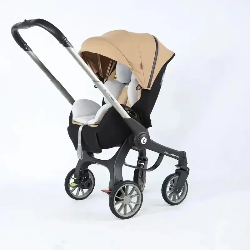 Asiento de coche infantil para cochecito en segundos para carrito recién nacido, carro de seguridad, sistema de viaje portátil