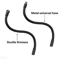 AP28 Flexible Gooseneck Arm Metal Hose with 3/8Inch Male Female Thread for DSLR, Tripod,Video Light Camera Mount Phone Holder