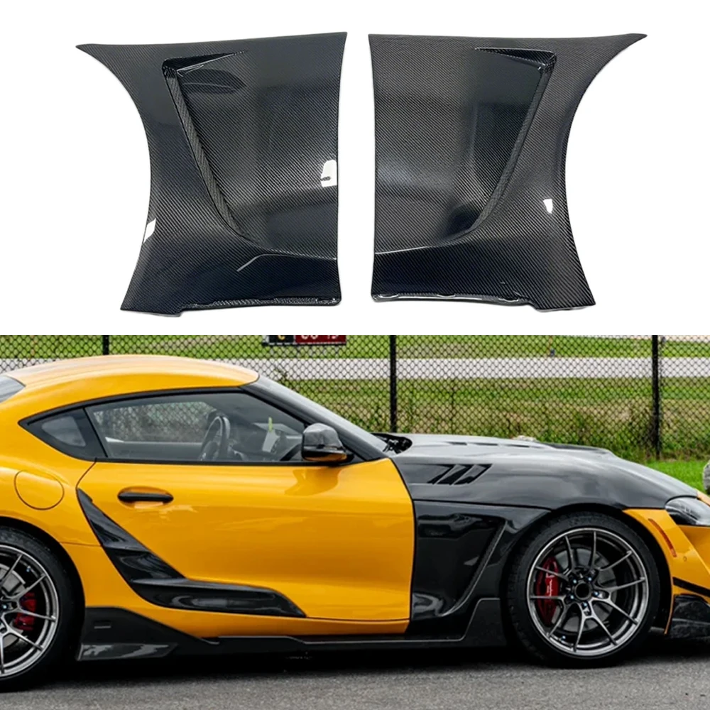 

Sayber Style Carbon Fiber Front Door Bumper Fenders for Toyota Supra A90 A91 Mkv Rear Position Fender