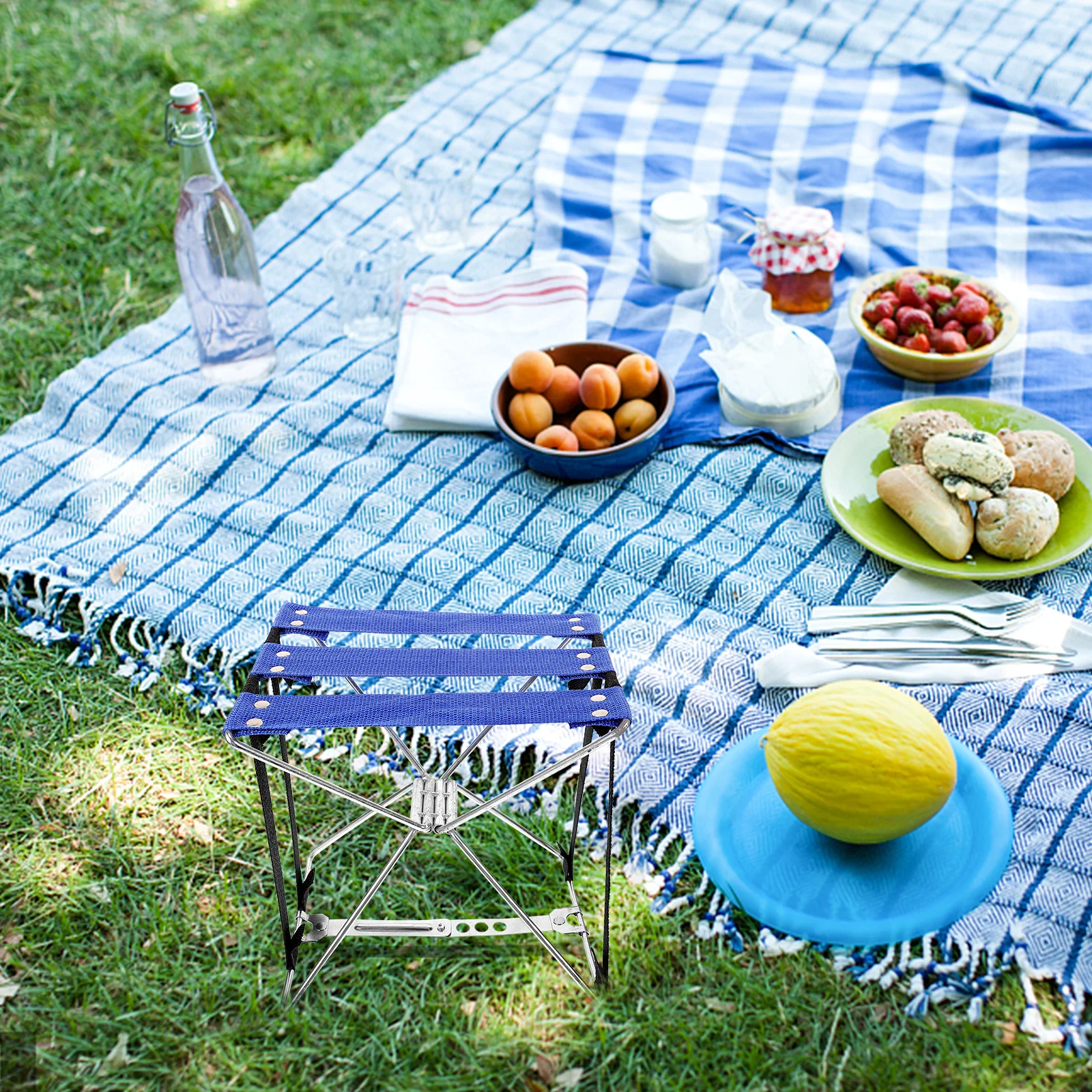 

Portable Folding Stool Mini Bench Seatless Pedicure Camping Chair Small Chairs Outdoor Travel Foldable Stools Adult Lightweight