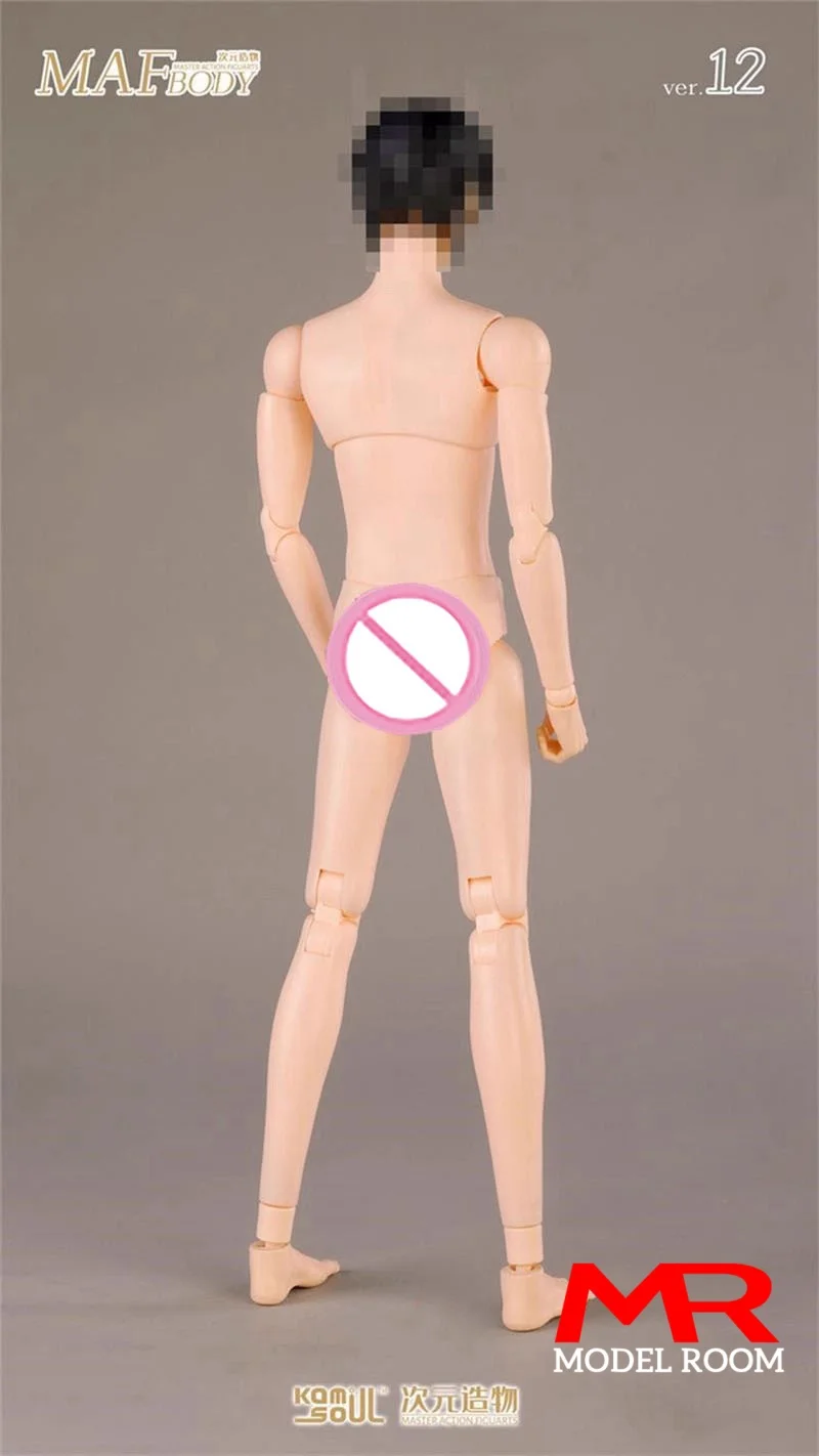 Original MAF BODY KSS140 1/6 macho BJD Super blanco cuerpo articulado 28cm soldado figura de acción Flexible modelo de muñeca articulada