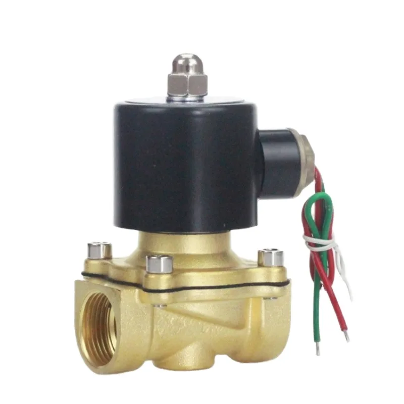2W stainless steel control solenoid valve 12v 24v 1 inch normally closed, for water and gas OEM can be customized