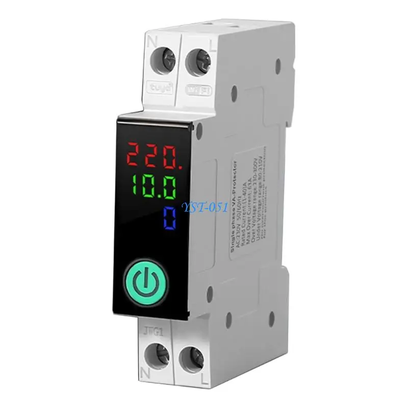 E15A 63A Over Under Voltages Protections Relays Switches for Home Safety