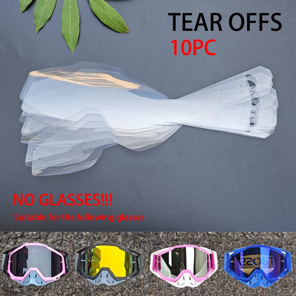 مكافحة الحشف فيلم المسيل للدموع قادرة فيلم 4P معدات مكافحة الحشف الطين الاحتفاظ غشاء سريع تمزيق فيلم دراجة نارية الدراجات نظارات