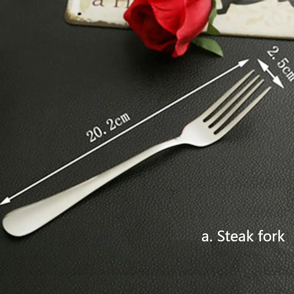 Dinner Forks Stainless Steel Cake Western Small Fork Rust-resistant Dessert Forks For Home Kitchen Restaurant Dropshipping