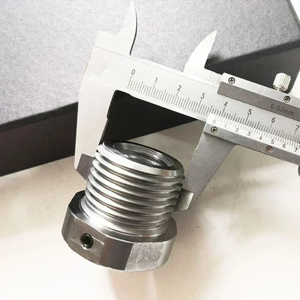 For Wood Lathe Chuck Adapter Screw Thread Spindle Adapter for For Wood Turning Lathe 1 x8 TPI to 1 1/2 x8 TPI Conversion