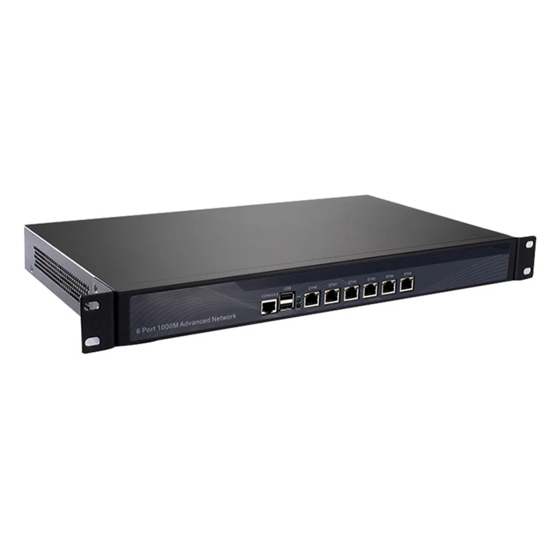 BKHD N5105 19 cal 1U do montażu w stojaku Mini serwer komputerowy miękkie Router komputera N5105 Pfsense Ubuntu OEM ODM producent direct deal PC