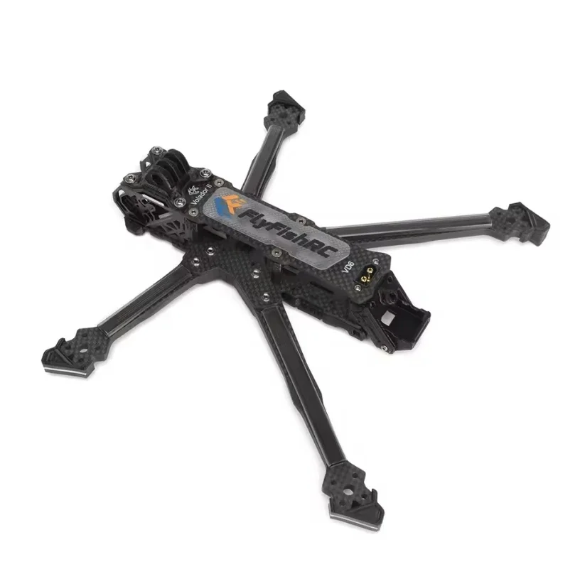 FlyFishRC Volador II VD6 V2 Deadcat FPV T700 6 inch Frame Kit compatible with  O3 Air Unit for FPV Quadcopter Kit
