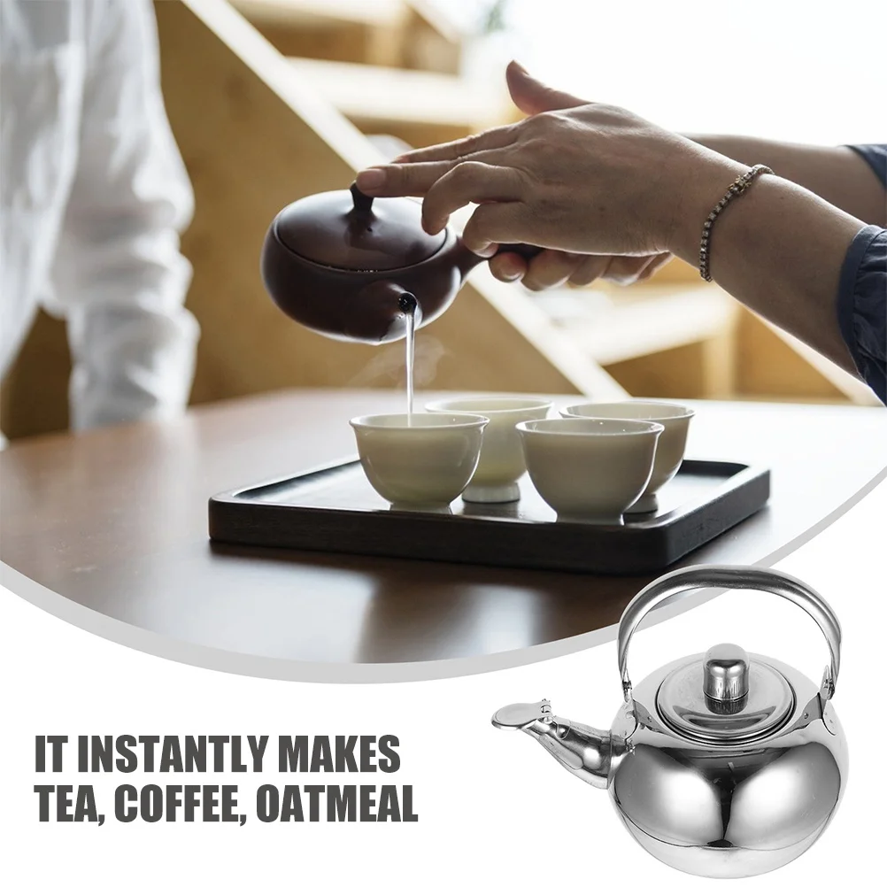 

Thickened Stainless Steel Coffee Pot With Handle Strainer For Home Kitchen Tea Maker Water Boiling Kettle Kitchen Bar