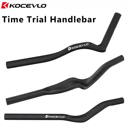 KOCEVLO-repos de bicicleta de fibra de carbono, Clip de manillar TT en barras aerodinámicas, extensión de manillar, piezas de ciclismo de prueba de tiempo de triatlón