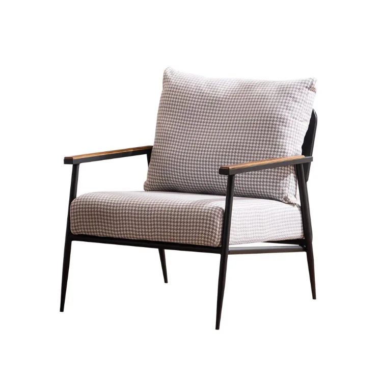 

Orangefurn Leisure Chair with Spacious Seat & Soft Cushion Sponge Filler Metal Legs for Home & Hotel Living Room Furniture