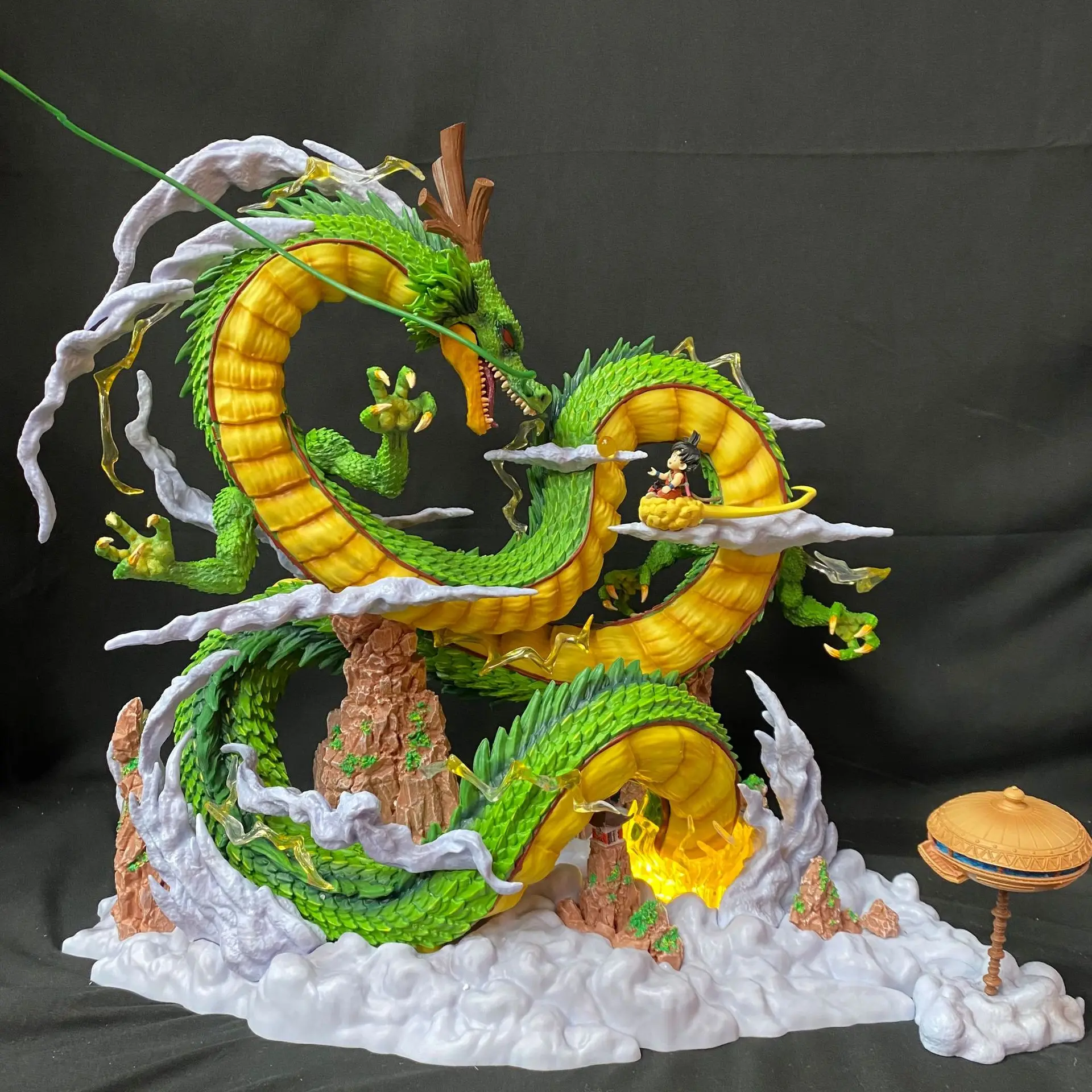 Dragon Ball Figure Shenron Anime Figures Goku And Shenron Figurine Model Pvc Statue Doll Collection Room Decoration Toy 52cm