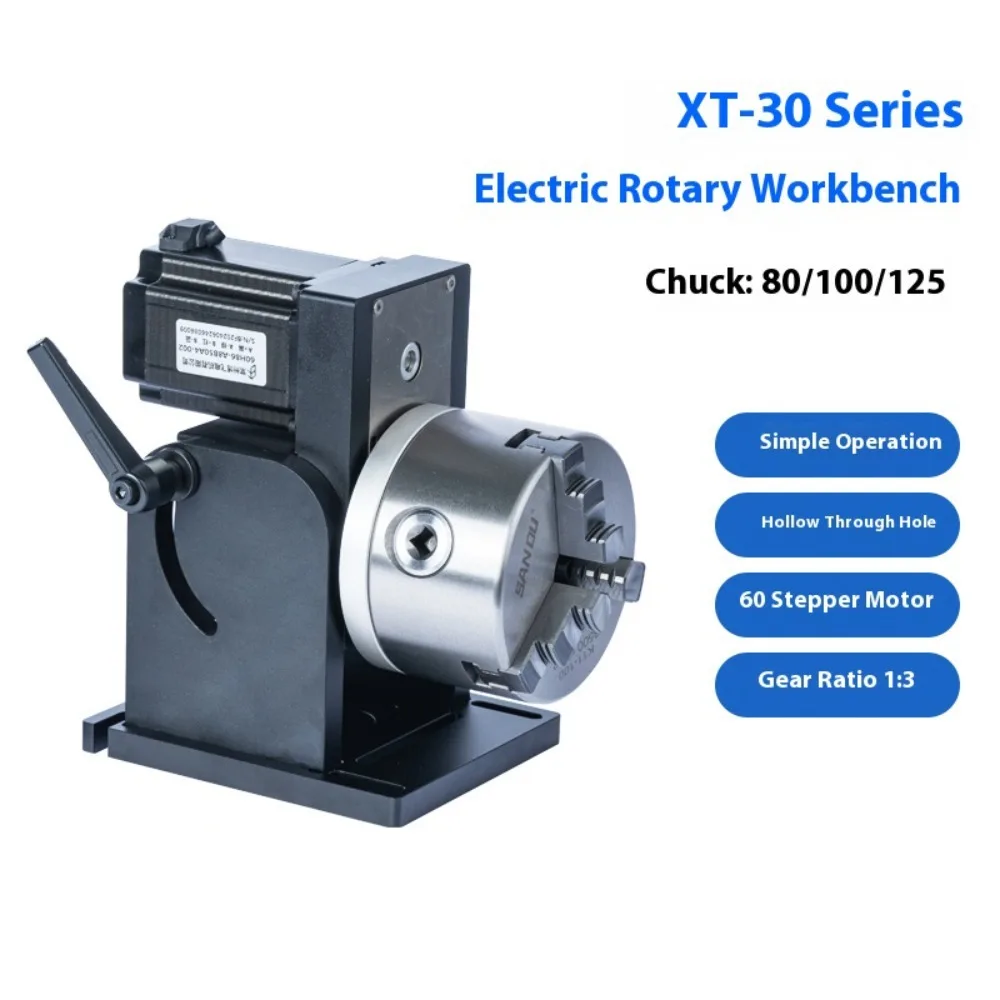 CNC Precision Rotary Positioner Table – Automatic Welding Fixture for TIG Welding, Laser Marking, Rust Removal & Inspection
