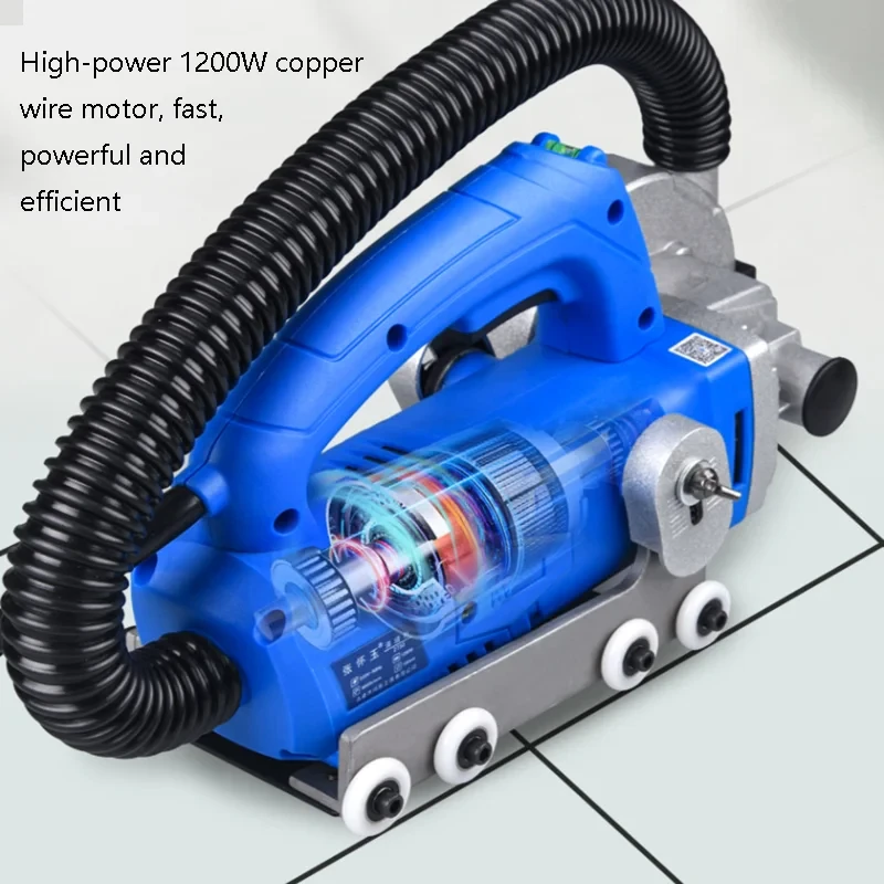 Pulitore elettrico per cuciture Bellissimo strumento per la costruzione di agenti per cuciture Piastrelle in ceramica Piastrelle per pavimenti Bella macchina per la pulizia delle cuciture