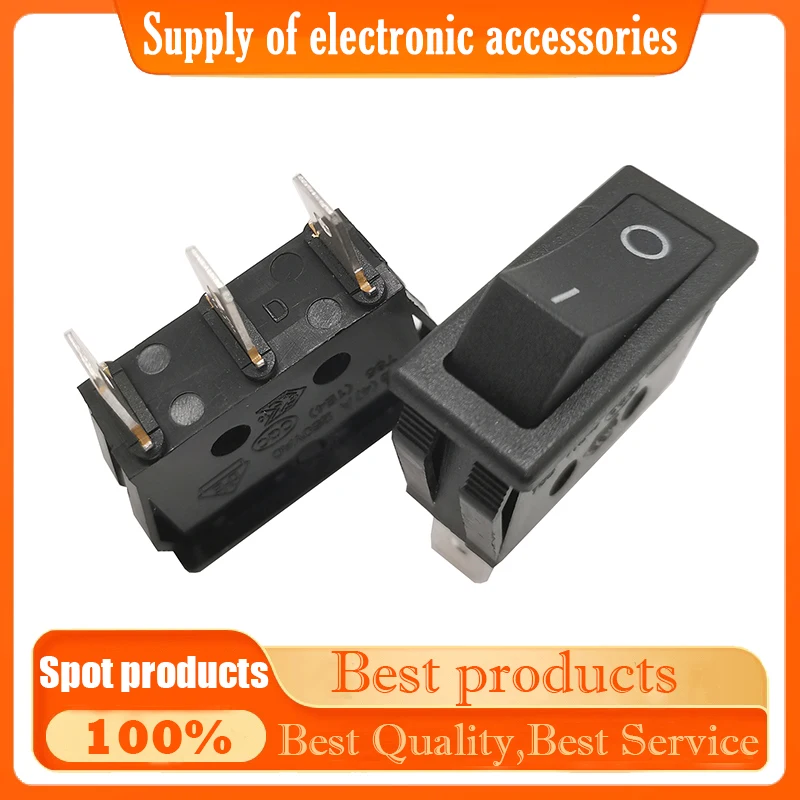 3-pin 2-position 32*14mm boat-shaped switch R-1-120-C5N-BB rocker switch 16A250V T85