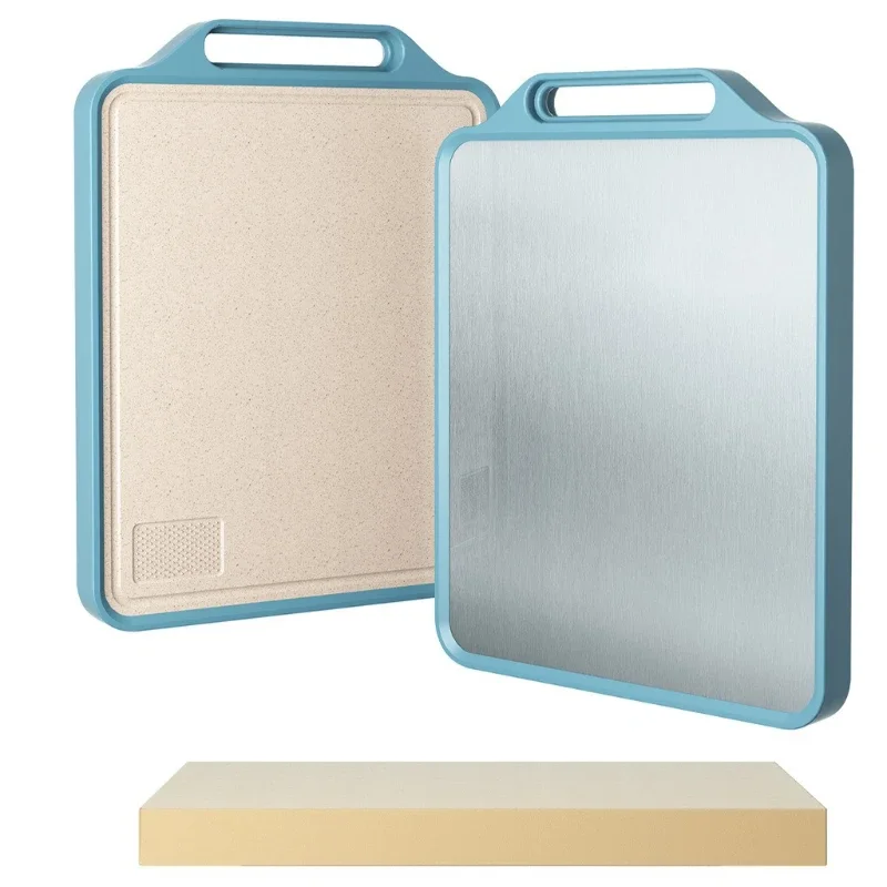 Double-sided Chopping Board Stainless Steel Mold-proof Board Kitchen Non-slip Cutting Board Thickened Durable Chopping Boards