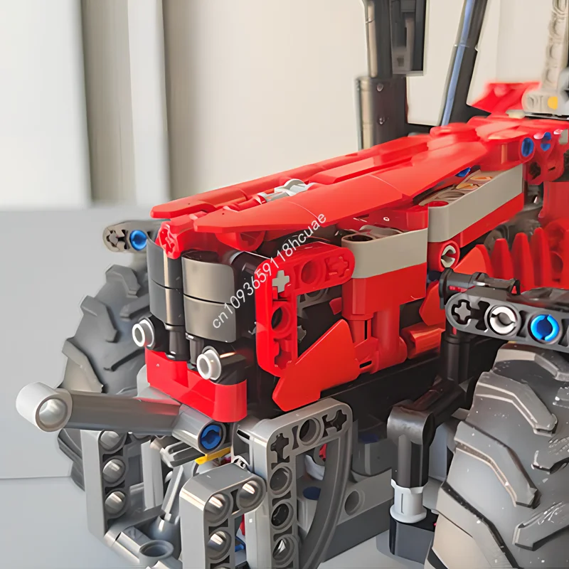 1137PCS Massey Ferguson 7480 Tractor Model Moc Building Blocks Diy Creative Educational Stacking Bricks Toy Kid Christmas gifts